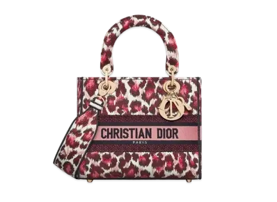 Dior Medium Lady D-Lite Bag Medium "Multicolor"