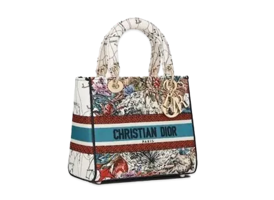 Dior Medium Lady D-Lite Bag "Multi"
