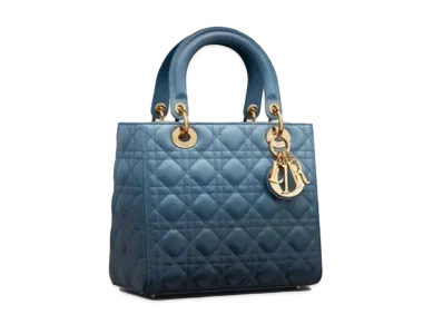 Dior Medium Lady Dior Bag "Blue"