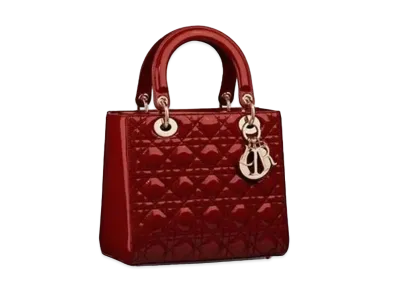 Dior Medium Lady Dior Bag "Red"