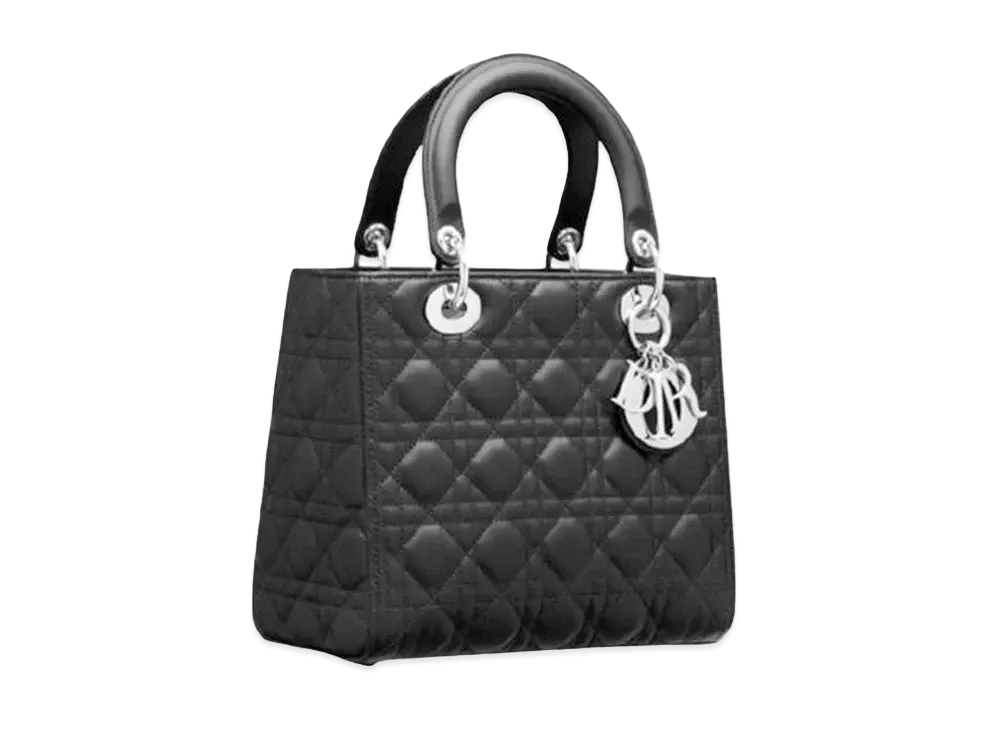 Dior Medium Lady Dior Bag "Black"