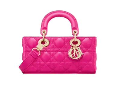 Dior Small Lady D-Joy Bag Cannage Lambskin "Rani Pink"