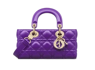 Dior Small Lady D-Joy Bag Cannage Lambskin "Purple"