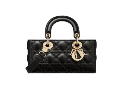 Dior Small Lady D-Joy Bag Cannage Lambskin "Black"