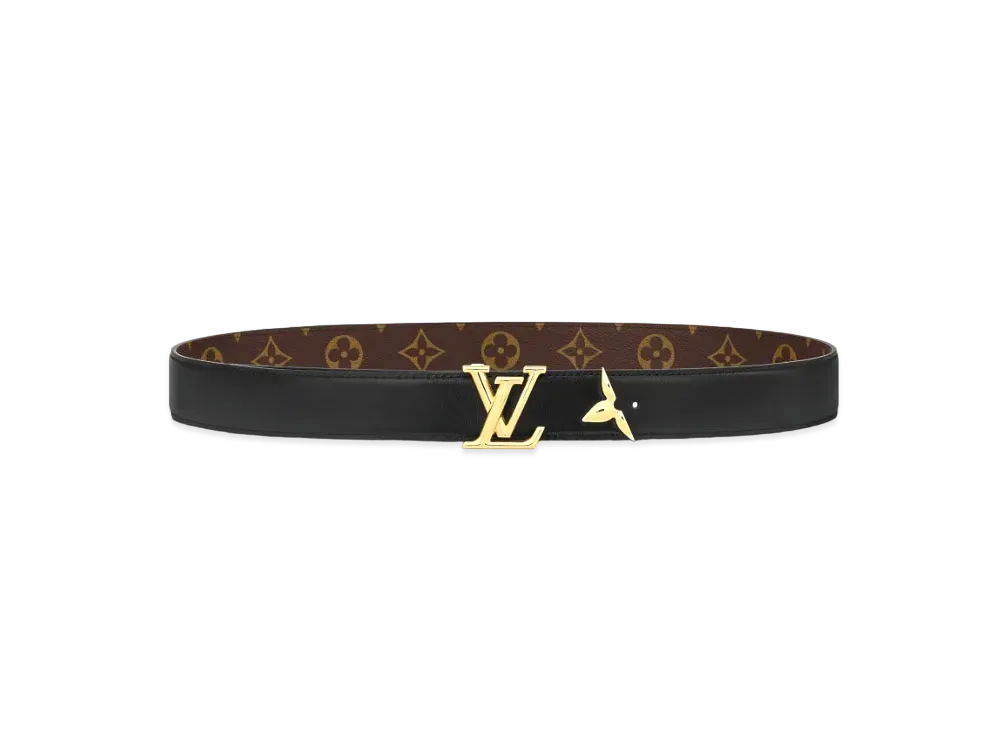 Louis Vuitton Pretty LV 30mm Reversible Belt Monogram "Noir"
