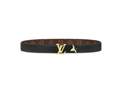 Louis Vuitton Pretty LV 30mm Reversible Belt Monogram "Noir"