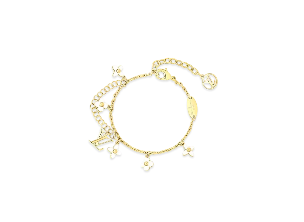 Louis Vuitton LV Floragram Bracelet "Gold"