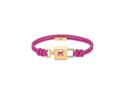 Louis Vuitton LV Padlock Bracelet "Pink"