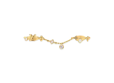 Louis Vuitton LV In The Sky Ring Monogram Flowers "Gold"