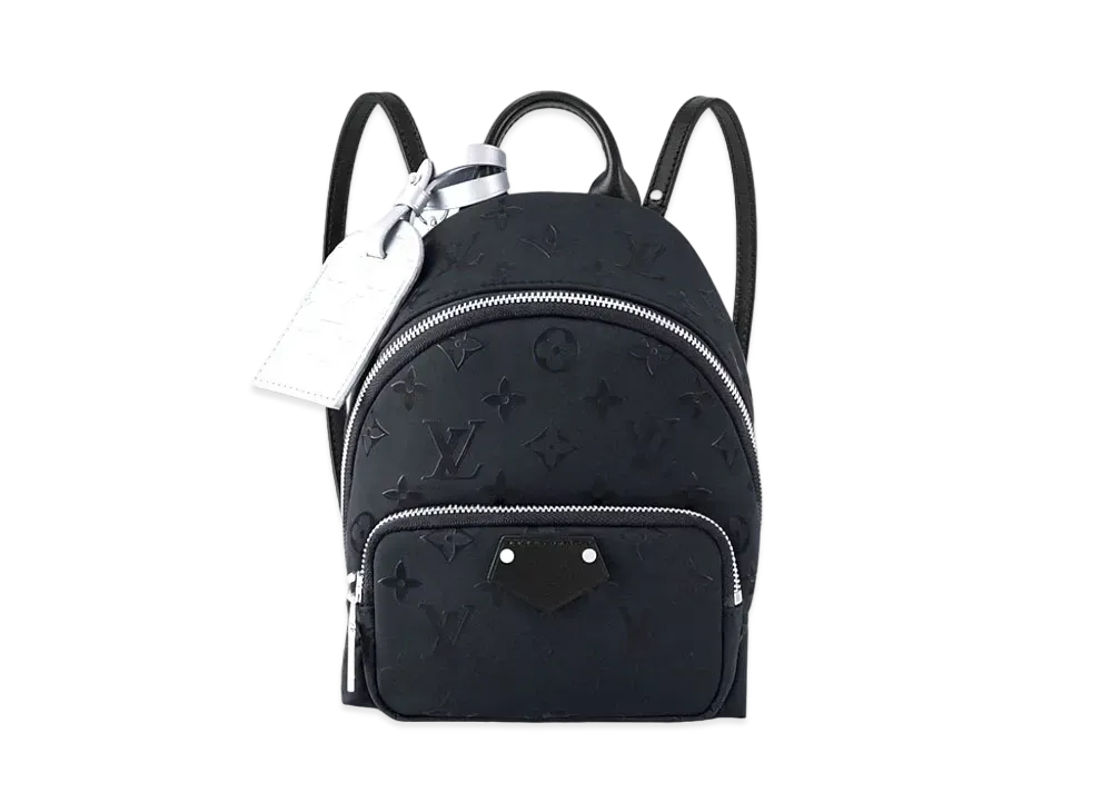 Louis Vuitton Palm Spring Mini Monogram Nylon "Polar Night"