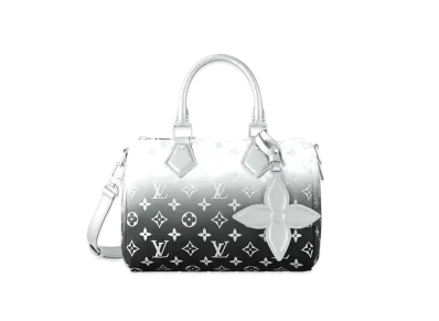 Louis Vuitton Speedy Bandouliere 25 Monogram Miroir "Frost"