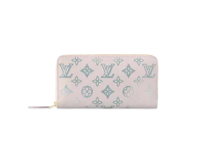 Louis Vuitton Zippy Wallet Monogram Mahina "Brume"