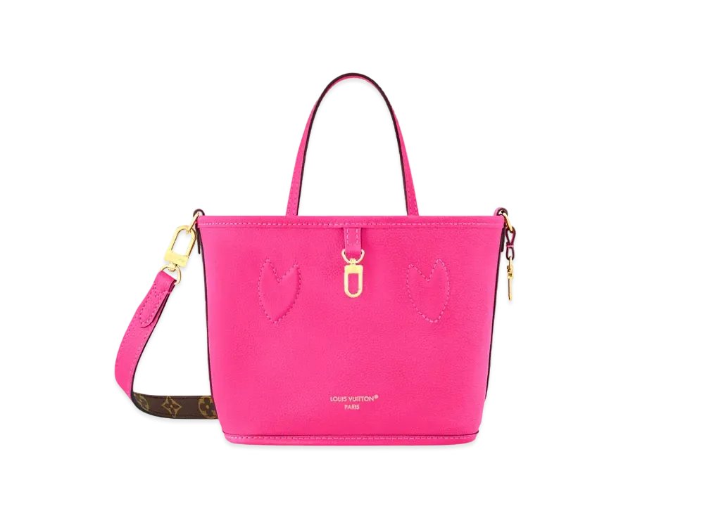 Louis Vuitton Neverfull Bandouliere Inside Out BB Other Leathers Monogram "Rose Pondichery"
