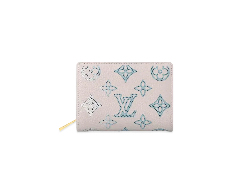 Louis Vuitton Clea Wallet Monogram Mahina "Brume"