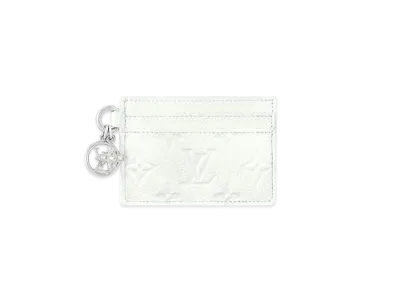 Louis Vuitton LV Charms Card Holder "Snow"