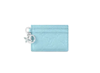 Louis Vuitton LV Charms Card Holder "Azur Frost"