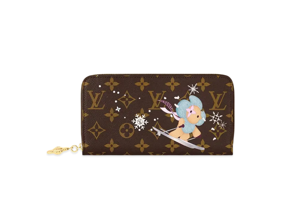 Louis Vuitton Zippy Wallet Monogram "Azur Frost"