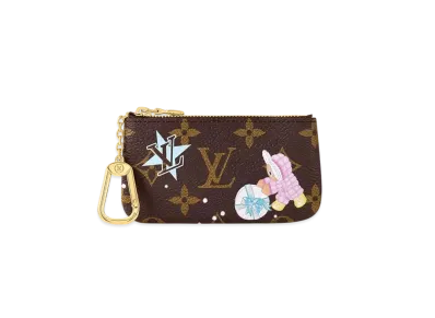 Louis Vuitton Key Pouch Monogram "Azur Frost"
