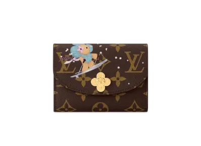 Louis Vuitton Rosalie Coin Purse Monogram "Azur Frost"