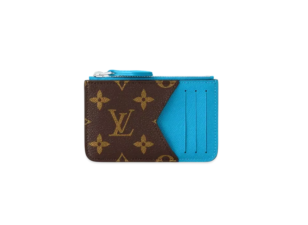 Louis Vuitton Romy Card Holder "Gaston Blue"