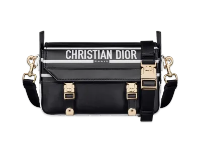 Dior Small Diorcamp Bag Smooth Calfskin "Black/White"