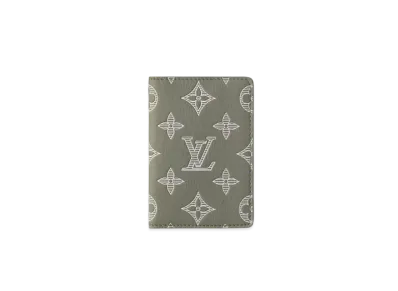 Louis Vuitton Pocket Organizer Monogram Shadow "Olive Green"