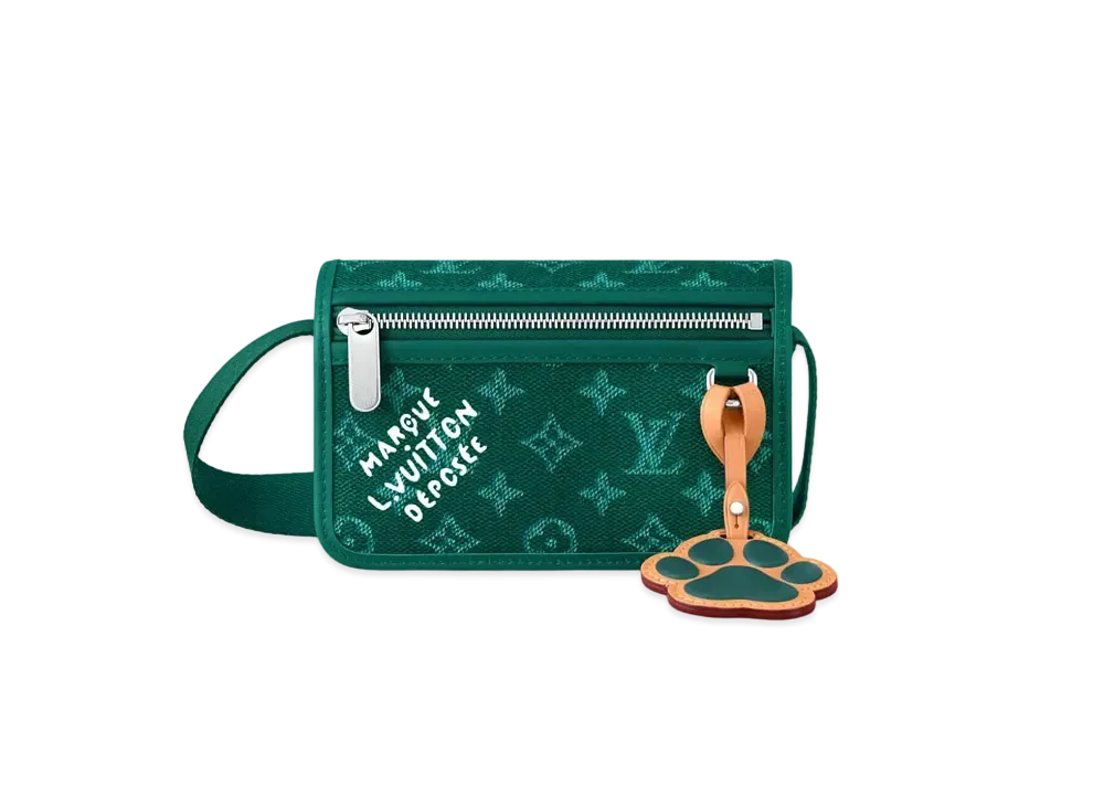Louis Vuitton Bosphore Wearable Wallet Monogram Heritage "Green"