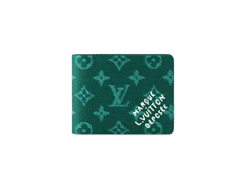 Louis Vuitton Multiple Wallet Monogram Heritage "Green"