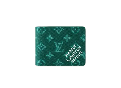 Louis Vuitton Multiple Wallet Monogram Heritage "Green"