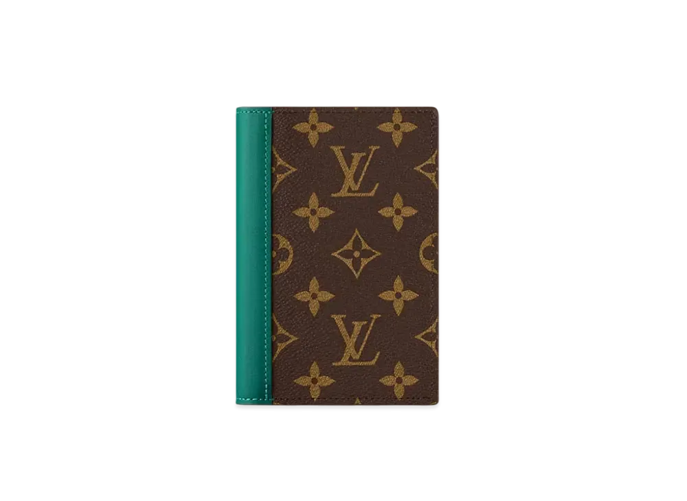Louis Vuitton Passport Cover Monogram Macassar "Borneo Green"
