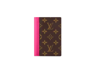 Louis Vuitton Passport Cover Monogram Macassar "Pondichery Pink"
