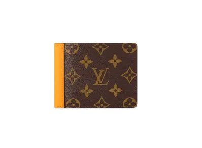 Louis Vuitton Multiple Wallet Monogram Macassar "Safran Yellow"
