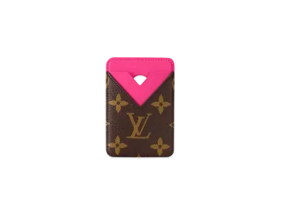 Louis Vuitton Porte-Cartes Magnet Monogram Macassar "Pondichery Pink"