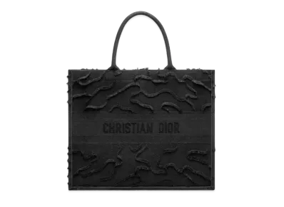 Dior Large Book Tote Canvas "Black"