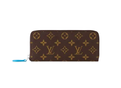 Louis Vuitton Clemence Wallet "Gaston Blue"