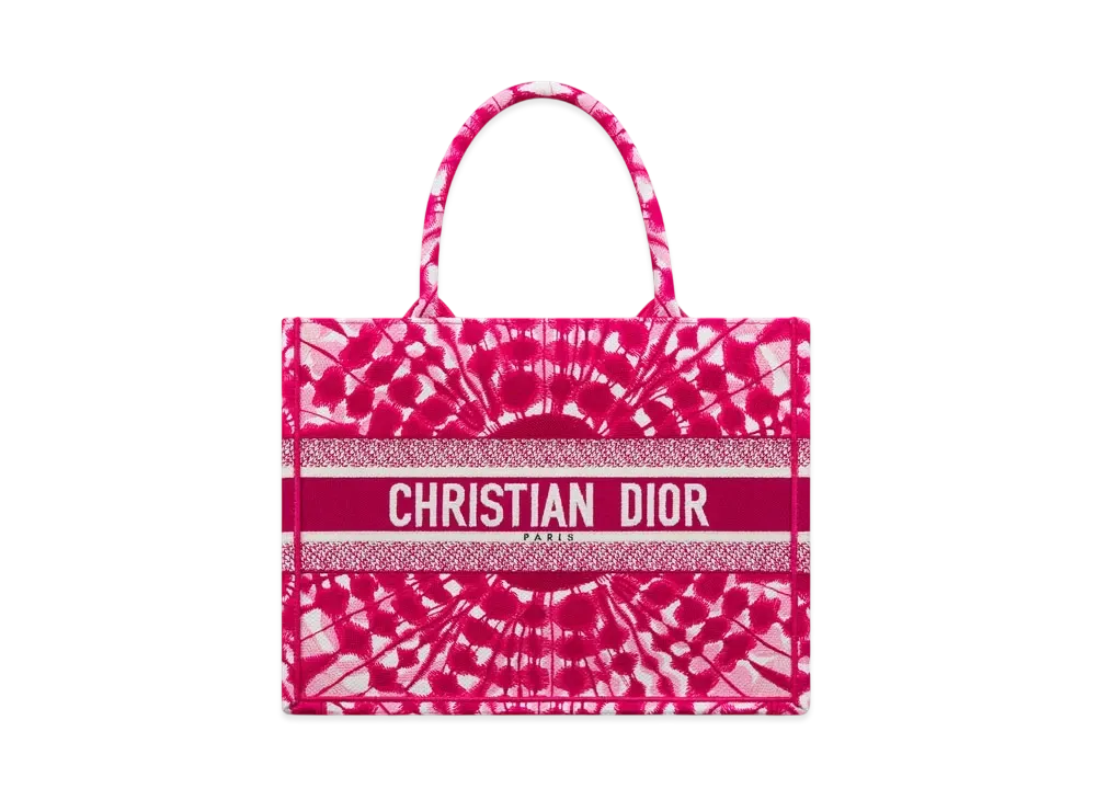 Dior Miss Dior Medium Dior Book Tote Tie & Dior Embroidery (36 x 27.5 x 16.5 cm) ""