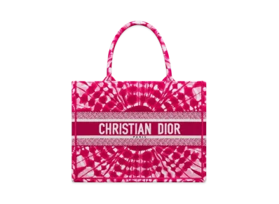 Dior Miss Dior Medium Dior Book Tote Tie & Dior Embroidery (36 x 27.5 x 16.5 cm) ""