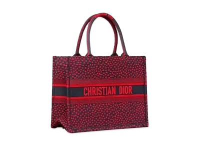 Dior Small Dior Book Tote "Navy"