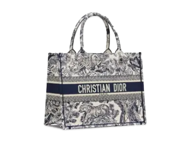 Dior Medium Dior Book Tote "Blue"