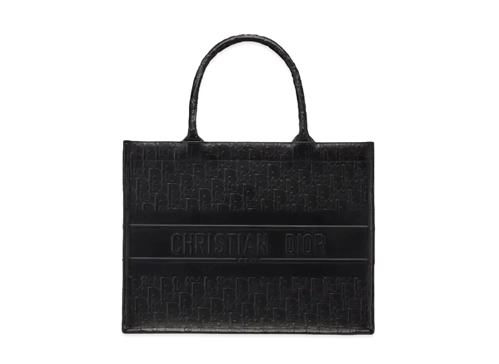 ディオール スモール ディオール ブック トート "ブラック" M1296ZWSO_M900