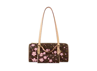 Louis Vuitton x Takashi Murakami Papillon Monogram Canvas "Sakura Brown"