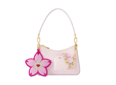 Louis Vuitton x Takashi Murakami Marellini Monogram Tiles Canvas "Cheeky Pink"