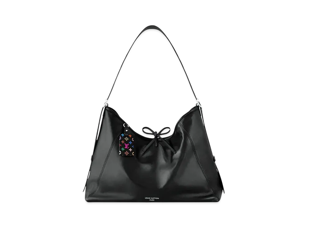 Louis Vuitton x Takashi Murakami CarryAll Vibe MM "Noir"