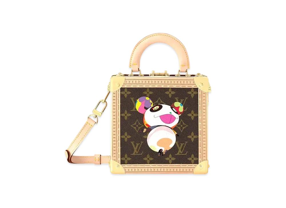 Louis Vuitton x Takashi Murakami Mini Square Trunk Monogram