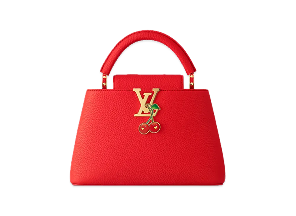 Louis Vuitton x Takashi Murakami Capucines BB "Red"