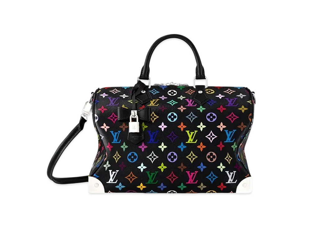 Louis Vuitton x Takashi Murakami Speedy Soft 30 Monogram "Multicolor"