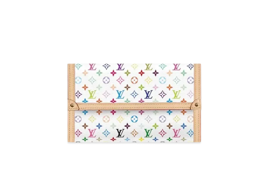 ルイヴィトン x 村上隆 ポルトフォイユ・サラ NM モノグラム ルイヴィトン x 村上隆 ポルトフォイユ・サラ NM モノグラム