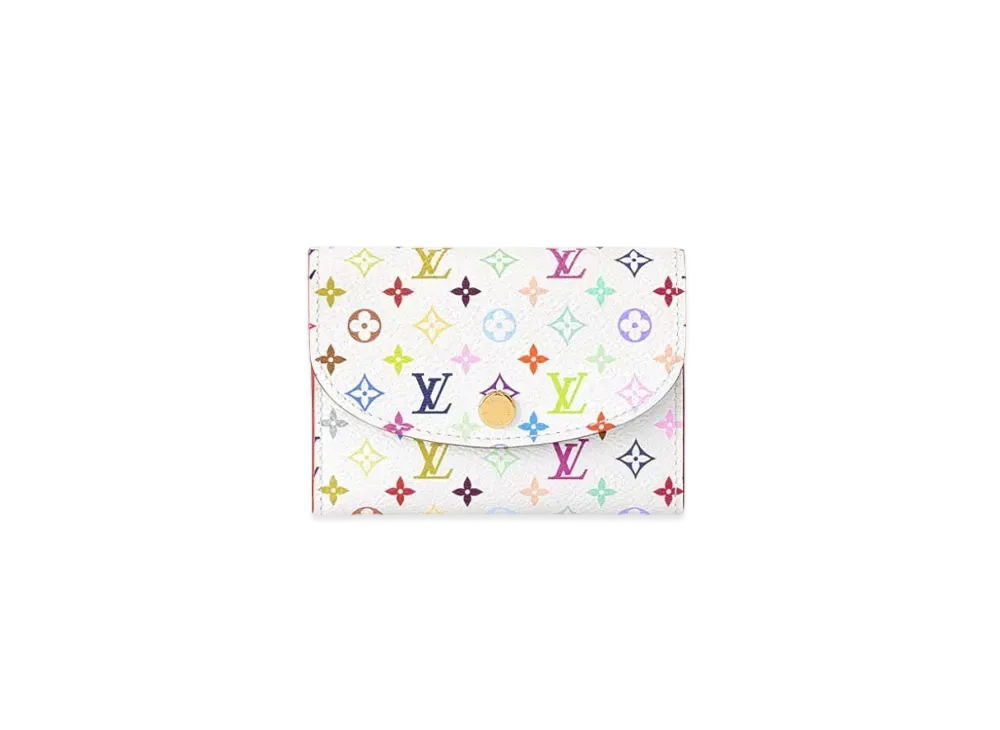 ルイヴィトン x 村上隆 ポルトモネ・ロザリ モノグラム 