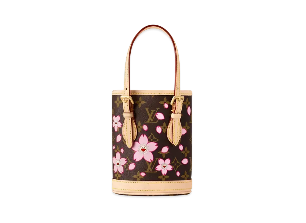 【新品未使用】ルイヴィトン　LV × TM ナノ・バケット　村上隆　M13417 ルイヴィトン x 村上隆 ナノ・バケット モノグラム・キャンバス