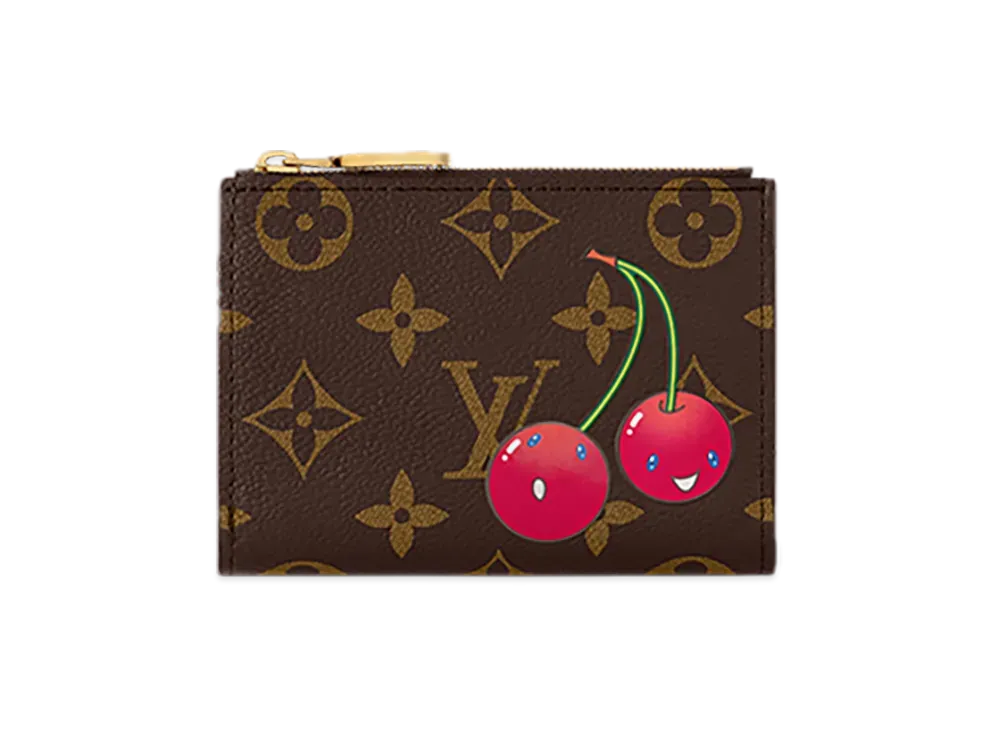 Louis Vuitton x Takashi Murakami Portofeuil Lisa "Cherry Brown"
